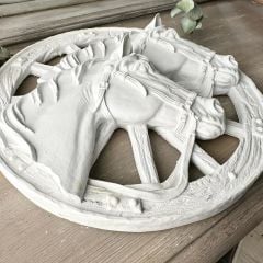 Polyester Yuvarlak Atlı Pano