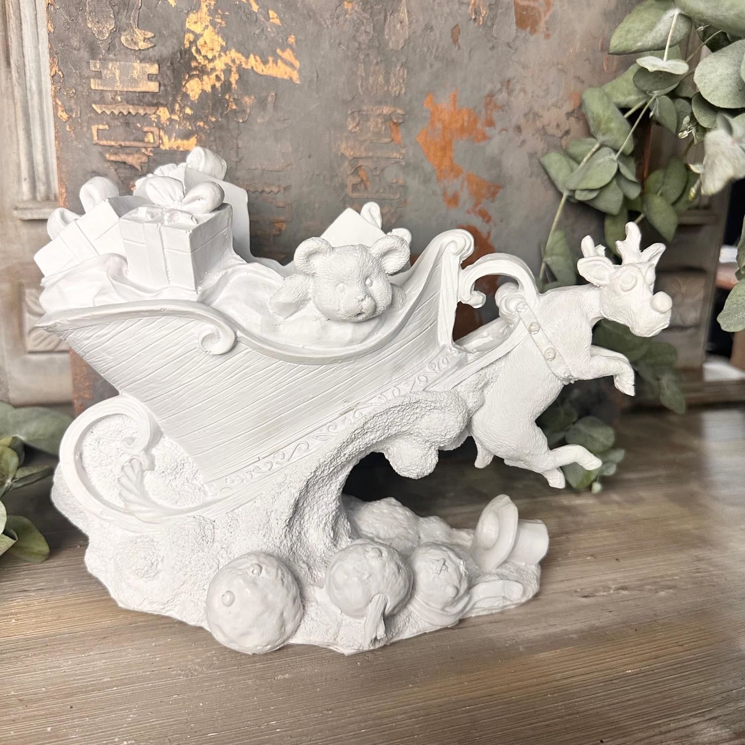 Polyester Hediye Kutulu Şaşkın Geyik