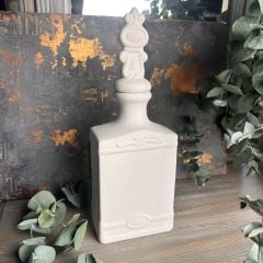 Seramik  Dekoratif Kapaklı Şişe