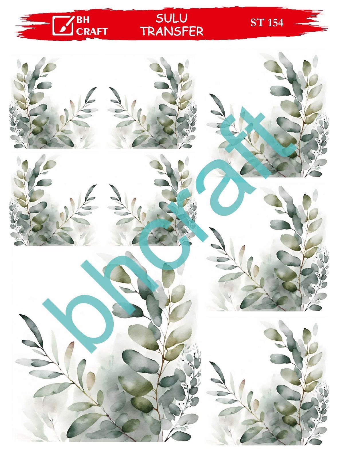 Sulu Transfer BH St 154 25x35cm