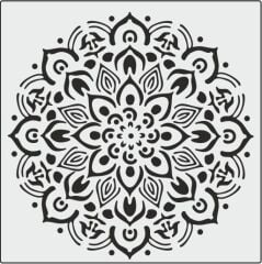 Mandala Desen K Seri K002 25X25CM