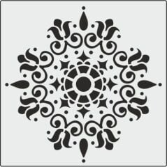 Mandala Desen K Seri K003 25X25CM