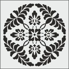 Mandala Desen K Seri K004 25X25CM