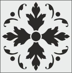 Mandala Desen K Seri K005 25X25CM
