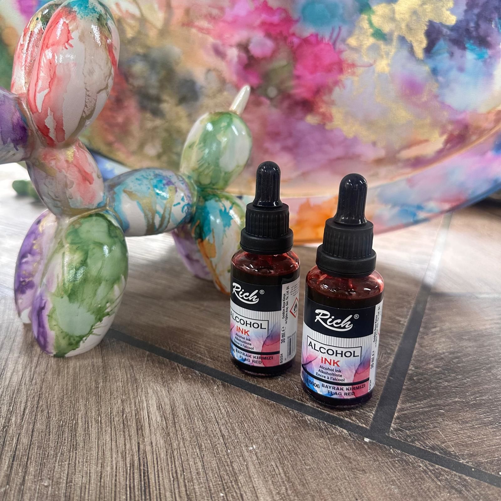 ALCOHOL İNK BAYRAK KIRMIZI 30 ML