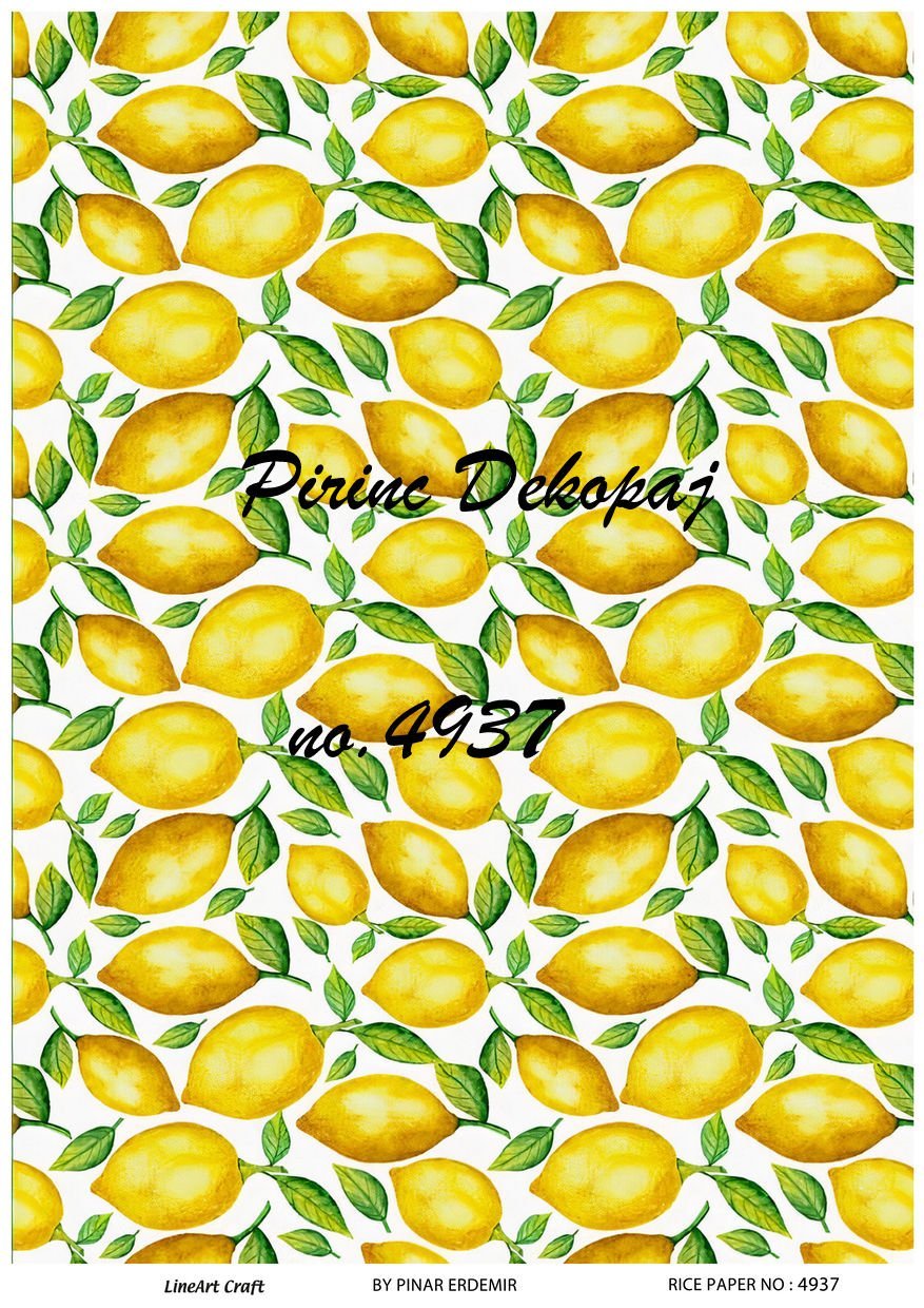 Pirinç Dekopaj  4937