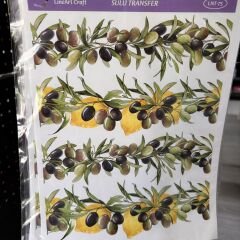Sulu Transfer LNT 75 25x35cm Limon ve Zeytin