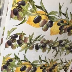 Sulu Transfer LNT 75 25x35cm Limon ve Zeytin